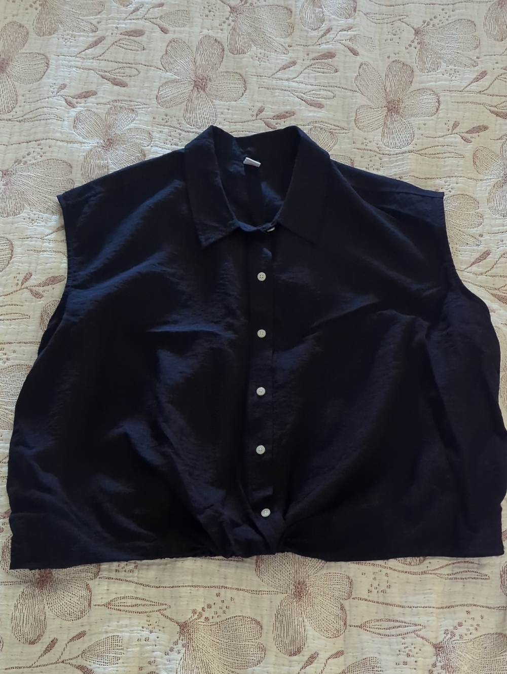 Navy Old Navy Collared Shirt Lightweight